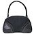 Mini mala Boston Prada em nylon e couro preto - vista 3