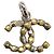 Charm pendente Chanel Coco Mark con strass Argento - vista 2