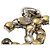 Charm pendente Chanel Coco Mark con strass Argento - vista 3
