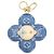 Portachiavi Louis Vuitton 26 Bag Charm Vivienne Denim Blu