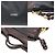 Borsa Tote Loewe Flamenco Marrone Nero - vista 8