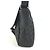Borsa a tracolla Gucci Logo GG Crossbody Flap Pouch Nero - vista 3