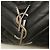Borsa a tracolla in pelle nera Yves Saint Laurent - vista 24