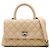 Borsa Chanel Matelassé Coco Handle 24 XS Beige
