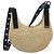 Loewe Punch Hole Hobo Mini Strohtasche Schwarz - Ansicht 2