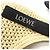 Loewe Punch Hole Hobo Mini Strohtasche Schwarz - Ansicht 6
