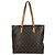 Borsa Cabas Mezzo Monogram Louis Vuitton Marrone