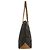 Borsa Cabas Mezzo Monogram Louis Vuitton Marrone - vista 3