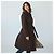 BURBERRY Trench Coat London de algodón marrón oscuro con forro desmontable 100% lana Nova Check Castaño - vista 5