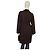 BURBERRY Trench Coat London de algodón marrón oscuro con forro desmontable 100% lana Nova Check Castaño - vista 6