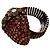 Bracciale Balenciaga D'oro Bronzo - vista 2