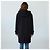 Abrigo Duffle Coat BURBERRY London Navy Black 100% Wool con Capucha Nova Check Fabricado en Inglaterra Negro - vista 3