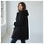 Abrigo Duffle Coat BURBERRY London Navy Black 100% Wool con Capucha Nova Check Fabricado en Inglaterra Negro - vista 5