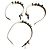 Set di 3 bracciali Valentino in pelle bianca con lettere Bianco - vista 7