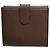 Cartera de cuero marrón Christian Dior Castaño - vista 4
