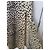 Vestido midi Reformation estampado de leopardo en seda Negro Beige - vista 4