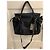 Borsa a mano ABACO Paris in pelle blu navy Blu scuro - vista 2