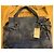 Borsa a mano ABACO Paris in pelle blu navy Blu scuro - vista 3