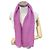 Stola Prada in cashmere e lana rosa - vista 11