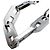 Hermès Bracciale con charm Maillon in argento sterling Hermes - vista 2