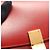 16 Céline Borsa a spalla Celine Classic Small Rosso - vista 8