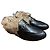 Mocassini Gucci Princetown foderati in pelliccia Nero