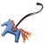 Hermès Hermes Rodeo PM Handbag Charm Marrone Blu