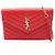 Borsa a spalla a busta Cassandra Yves Saint Laurent Rosso