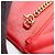Borsa a spalla a busta Cassandra Yves Saint Laurent Rosso - vista 7