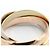 Anello Cartier Trinity 18K Oro Rosa Bianco e Giallo Argento D'oro - vista 3