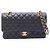 Borsa a tracolla Chanel Matelassé Double Flap Nero