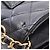 Borsa a tracolla Chanel Matelassé Double Flap Nero - vista 9