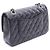 Borsa a tracolla Chanel Matelassé Double Flap Nero - vista 2