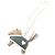 Hermès Hermes Rodeo PM Robeo Coeur Handbag Charm Bianco Beige Verde