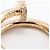 Anello Cartier Juste un Clou in oro rosa D'oro - vista 4