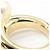 Cartier Perla Toi et Moi Perlenring Braun Weiß Golden - Ansicht 4