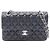 Timeless Borsa a tracolla Chanel Matelassé Double Flap Nero