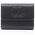 Monedero de piel Chanel Coco Mark Negro