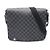 Borsa a tracolla Louis Vuitton District MM NM Damier Graphite Nero