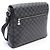 Borsa a tracolla Louis Vuitton District MM NM Damier Graphite Nero - vista 2
