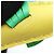 Hermès IPO Seahorse Handbag Charm Blu D'oro Verde Giallo - vista 3