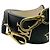 Tracolla in pelle Noir Louis Vuitton Nero - vista 5