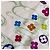 Foulard in seta Louis Vuitton Bianco Verde chiaro - vista 5