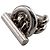 Ring Hermès Anello HERMES Croisette GM Argento