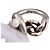 Ring Hermès Anello HERMES Croisette GM Argento - vista 10