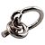 Ring Hermès Anello HERMES Croisette GM Argento - vista 5