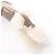 Hermès Accessorio Hermes Buddy Charm Etoupe Stud Marrone Bianco - vista 5