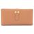 Hermès Hermes Bearn Soufflé Brown Langbeutel Braun