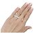 Boucheron "Éternelle Grâce" Ring, Weißgold und Diamanten. - Ansicht 5
