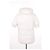 Plumífero Moncler Blanco con Piel Talla L - vista 4